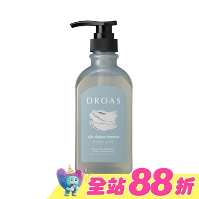 YOLU - DROAS礦物泥頭皮潔淨洗髮精(絲滑柔順)400ml