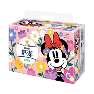 KLEENEX 舒潔雲絨舒適抽取衛生紙90抽8包(季節限定款)