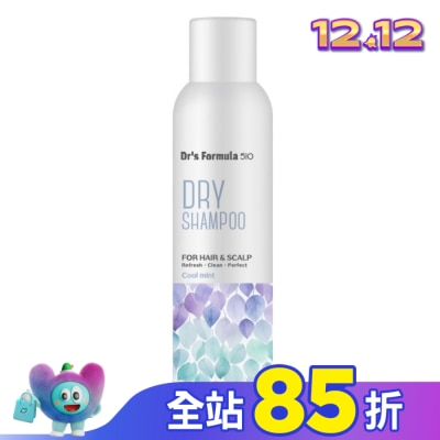 Dr`s Formula 510淨油蓬鬆乾洗髮噴霧(薄荷淨涼)180g