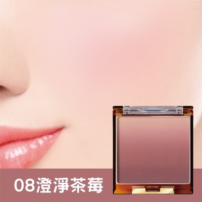 EXCEL EXCEL 漸層魅色腮紅08澄淨茶莓
