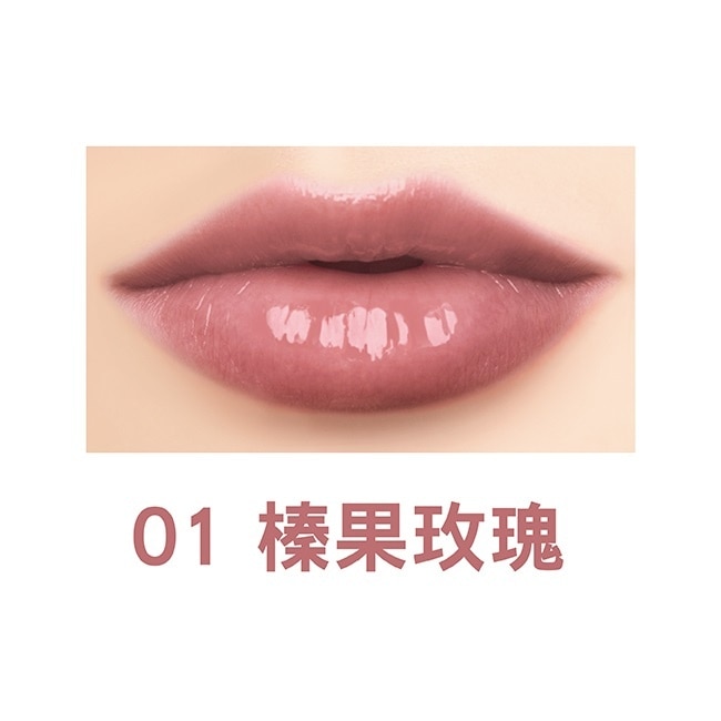 EXCEL 黑金豐釉潤唇膏01榛果玫瑰