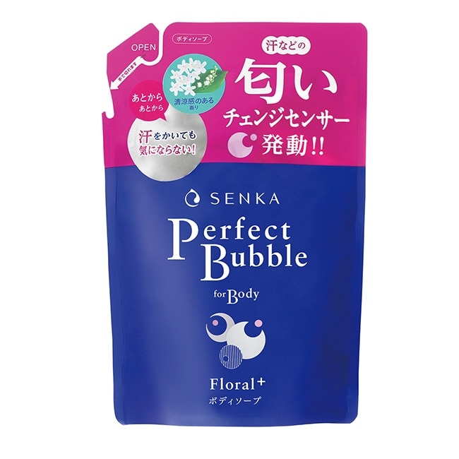 專科超微米完美泡泡沐浴乳補充包(清新花香)350ml image