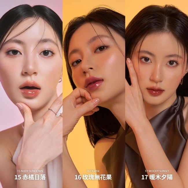 rom&nd 玻璃光持久水光唇釉 16 玫瑰無花果