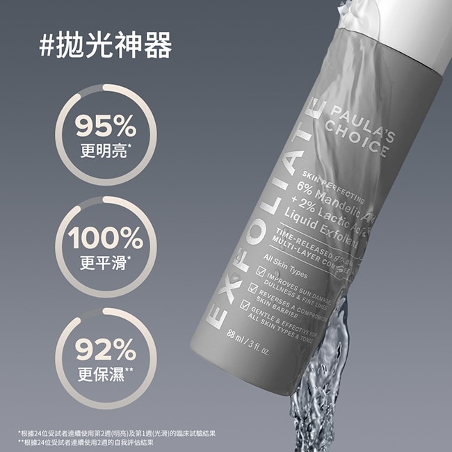 寶拉珍選8%雙重果酸精華液88ml