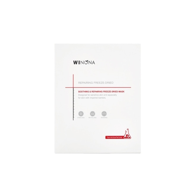 Winona 薇諾娜 舒緩修護凍干面膜+溶媒液 6片裝