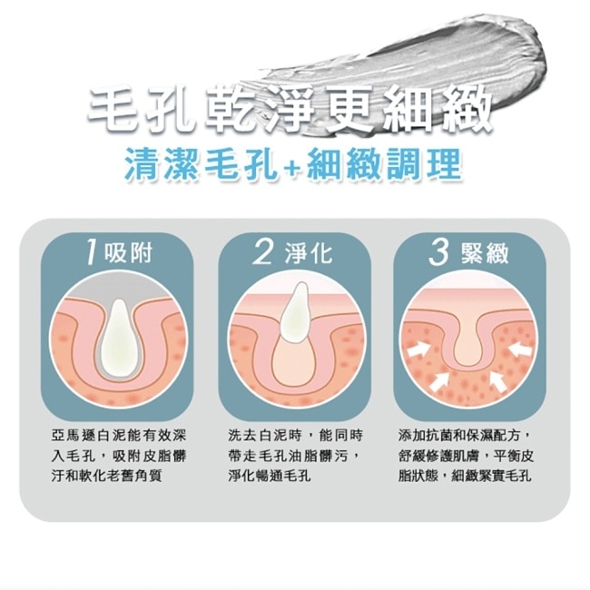 St.Clare聖克萊爾 深層淨膚泥膜50ml(2入組)