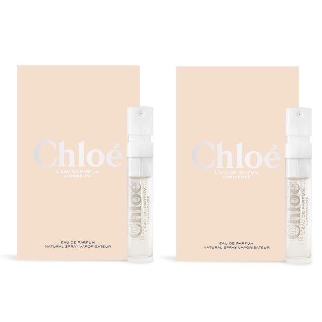 Chloe’ 光蘊玫瑰淡香精針管(1.2ml)X2-隨身香水專櫃公司貨