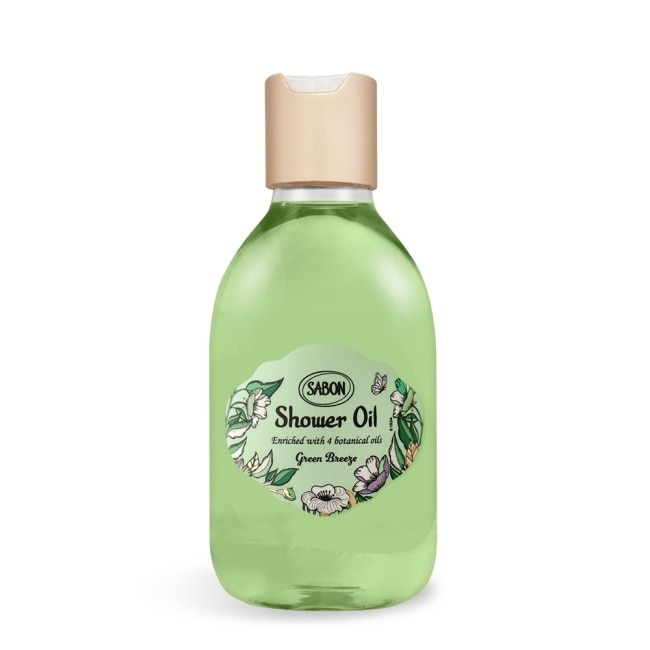 SABON 感官境遇 沐浴油(300ml)-微風拂綠-百貨公司貨