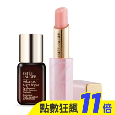 ESTEE LAUDER 雅詩蘭黛 ESTEE LAUDER 雅詩蘭黛 特潤修護粉嫩護唇組[護唇膏3.2g+特潤7ml]