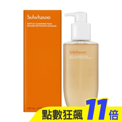 Sulwhasoo 雪花秀 Sulwhasoo雪花秀 淨透保濕潔顏泡沫 200ml