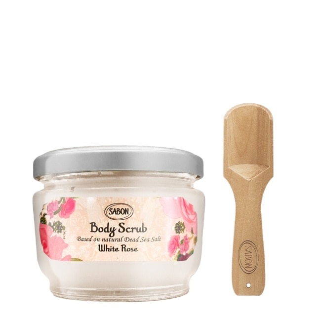 SABON SABON 白玫瑰身體磨砂膏 320g 附木勺