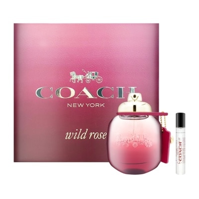 COACH Coach 曠野玫瑰女性淡香精禮盒 (50ml+隨身香7.5ml)