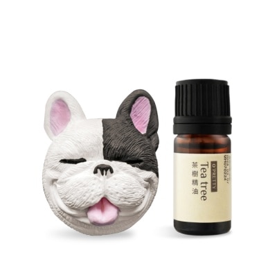 OPRETTY - O’Pretty 歐沛媞 室內/車用 香氛擴香組【法鬥擴香石+茶樹草本精油(5ml)】