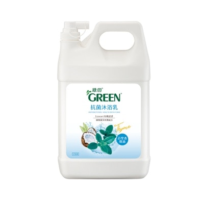 GREEN 綠的 綠的抗菌沐浴乳-百里香加侖桶3800ml