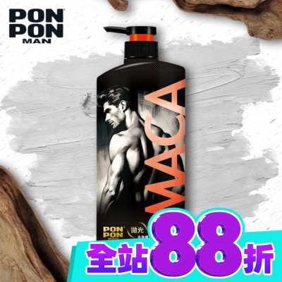 PonPon 澎澎 澎澎MAN拋光瑪卡沐浴乳850g (溫暖沉穩木質香) image