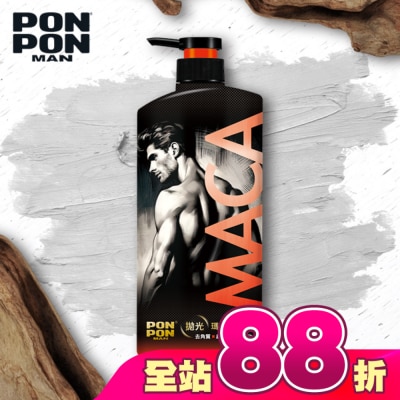 PonPon 澎澎 - 澎澎MAN拋光瑪卡沐浴乳850g (溫暖沉穩木質香)