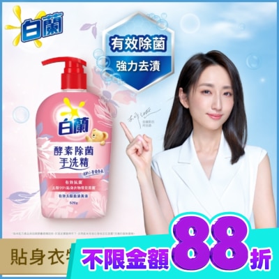 白蘭 白蘭酵素除菌手洗精 520G image