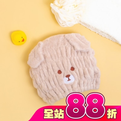 Miine - Miine動物造型擦髮帽-狗狗