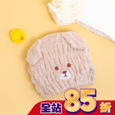 Miine - Miine動物造型擦髮帽-狗狗
