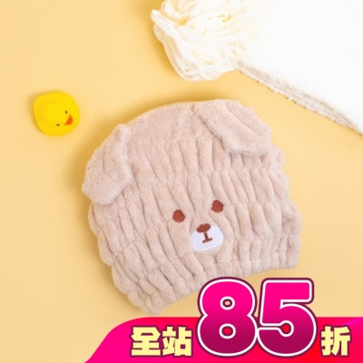 Miine - Miine動物造型擦髮帽-狗狗