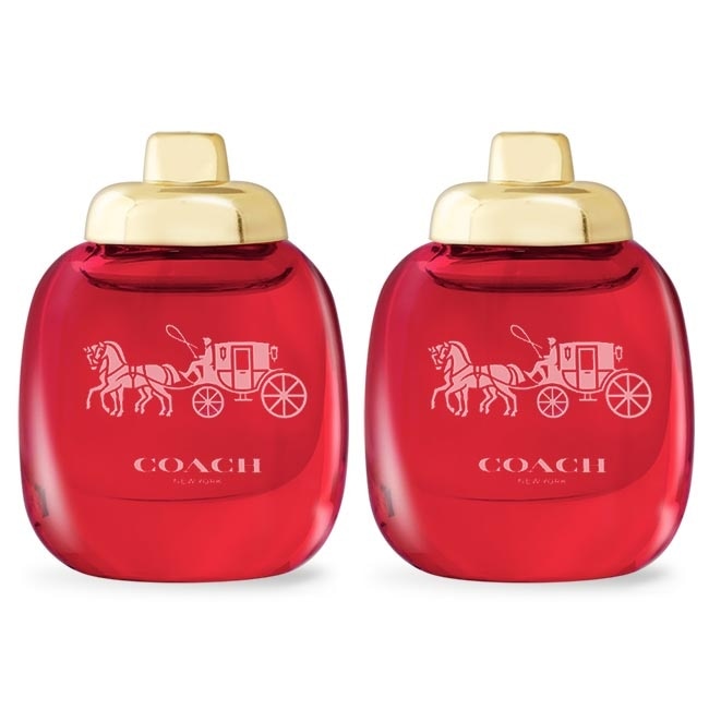 COACH 時尚戀紅淡香精迷你瓶(4.5mlX2)-專櫃公司貨