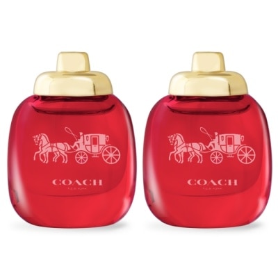 COACH - COACH 時尚戀紅淡香精迷你瓶(4.5mlX2)-專櫃公司貨