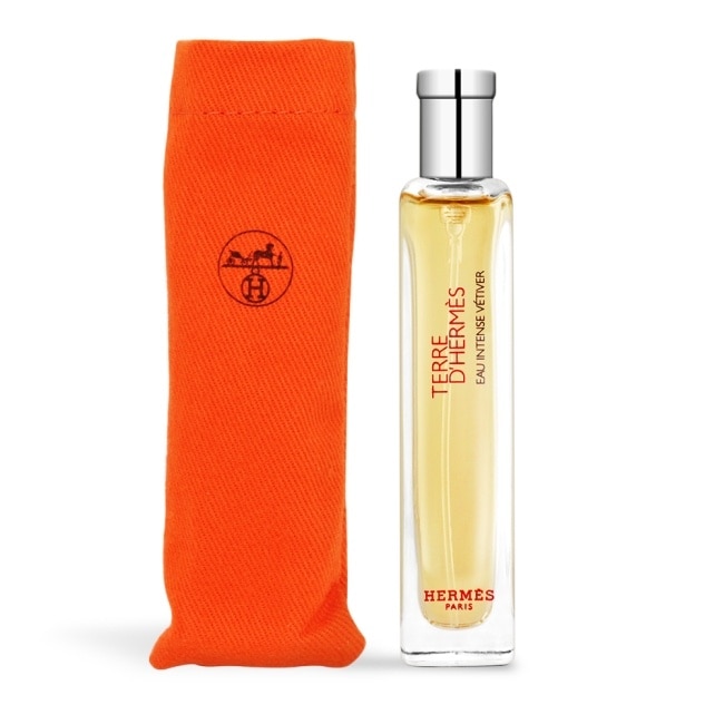 HERMES 愛馬仕 Eau Intense Vetiver 大地馥郁香根草淡香精(15ml)-國際航空版