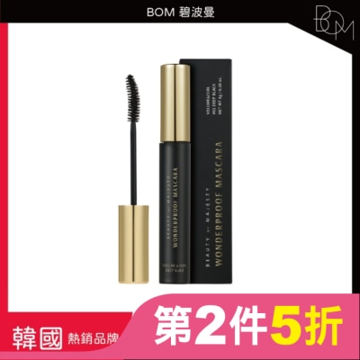 BOM BOM 奇妙防水睫毛膏 濃密&卷翹 #01黑色