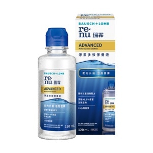 贈)博士倫瑞霖淨潔多效保養液60ml