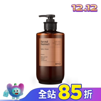 韓國Ryo呂 呂 強韌髮根香氛洗髮精585ml(首爾夕陽)