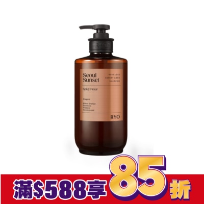 韓國Ryo呂 呂 強韌髮根香氛洗髮精585ml(首爾夕陽)