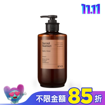 韓國Ryo呂 呂 強韌髮根香氛洗髮精585ml(首爾夕陽)