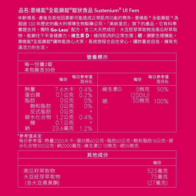 意維能全能鎖錠 60顆