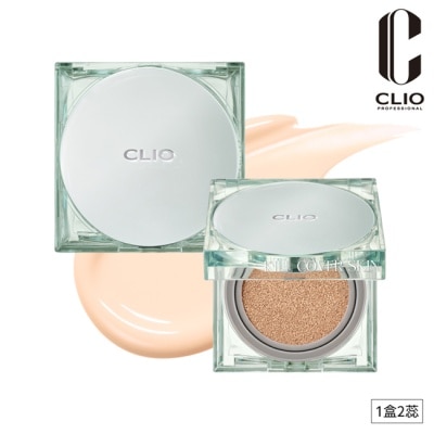 CLIO 珂莉奧 珂莉奧 防沾染柔焦氣墊粉餅 SPF 50+ PA+++ (19N白皙色)