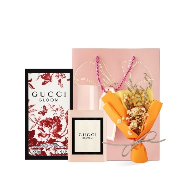 GUCCI 花悅女性淡香精(30ml) 贈花束+禮袋-國際航空版