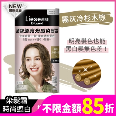 莉婕Liese 莉婕頂級透亮光感染髮霜 霧灰冷杉木棕