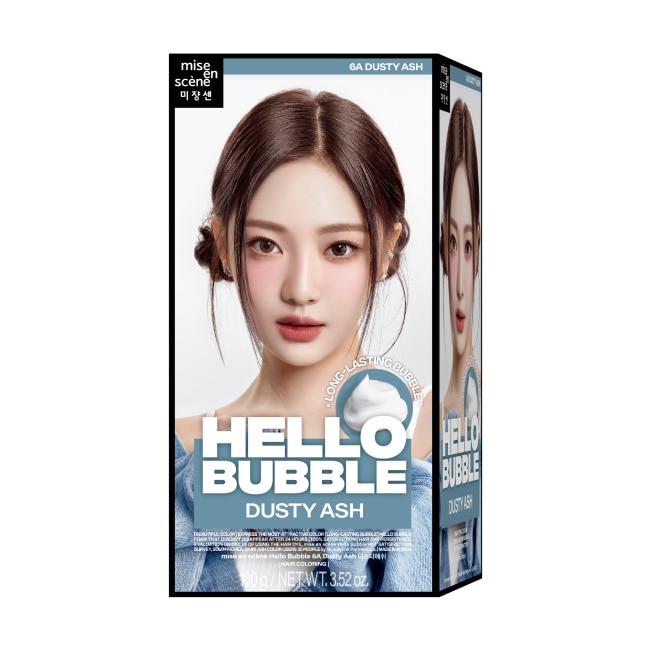 魅尚萱 HELLO BUBBLE泡沫染髮劑 6A 煙灰