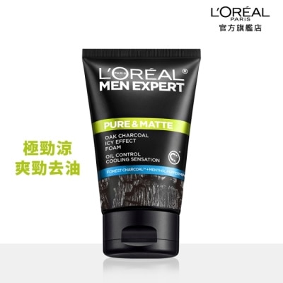 L`OREAL PARIS 巴黎萊雅 - 巴黎萊雅炭黑酷涼洗面乳100ml