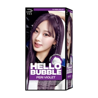 魅尚萱 魅尚萱 HELLO BUBBLE泡沫染髮劑 7V 霧灰紫