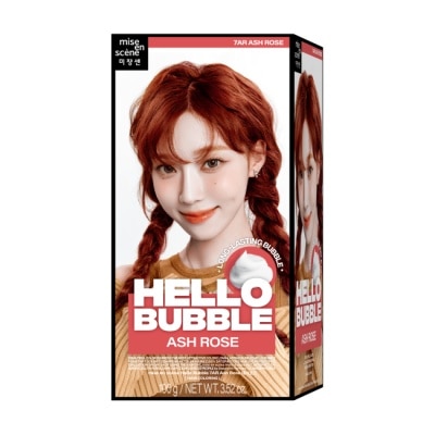 HELLO BUBBLE 魅尚萱 HELLO BUBBLE泡沫染髮劑 7AR 櫻花霧粉