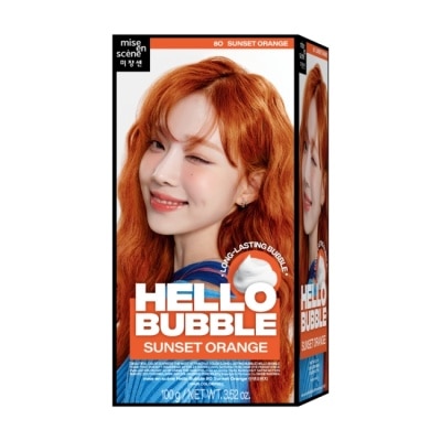 魅尚萱 魅尚萱 HELLO BUBBLE泡沫染髮劑 8O 日落橙