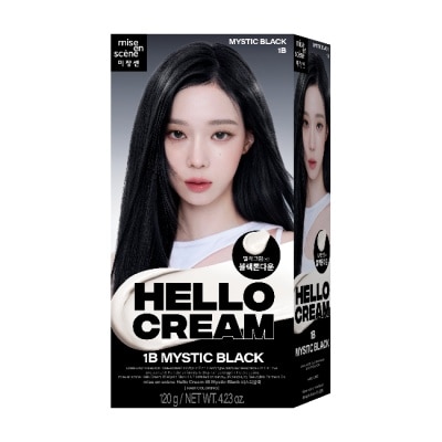 HELLO BUBBLE 魅尚萱HELLO CREAM染髮霜 神秘黑