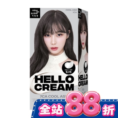 魅尚萱 - 魅尚萱HELLO CREAM染髮霜 7CA 薄荷灰棕 image