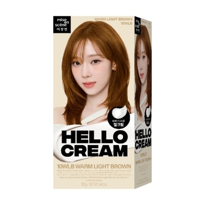 HELLO BUBBLE 魅尚萱HELLO CREAM染髮霜 10WLB 太妃糖棕