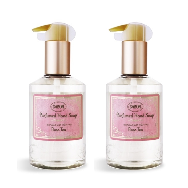 SABON 玫瑰茶語洗手露(200ml)X2