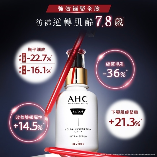 AHC醫美科研 雙波抗老多肽膠原精華40ml