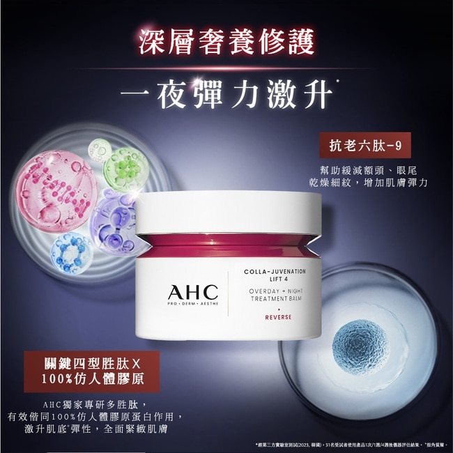 AHC醫美科研 雙波抗老多肽膠原活膚霜50ml
