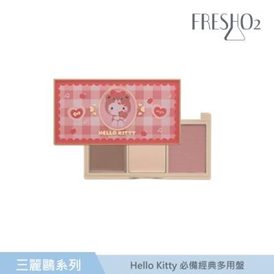 FRESHO2 FreshO2 X 三麗鷗 Hello Kitty 必備經典多用盤 11.4g