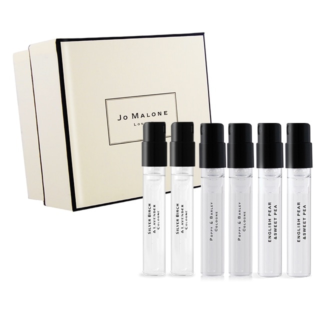 Jo Malone 經典針管香水六入組-D 贈品牌禮盒 1.5mlX6