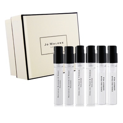 JOMALONE Jo Malone 經典針管香水六入組-F 贈品牌禮盒 1.5mlX6